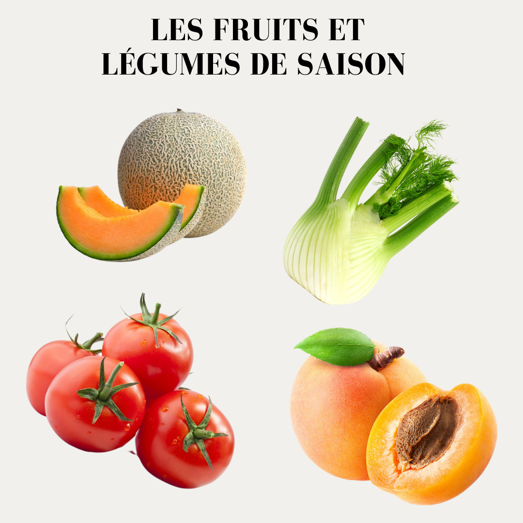 Les fruits et légumes de saison